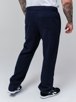 Трикотажные прямые флисовые брюки Abercrombie & Fitch FABT11892