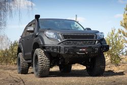 Бампер силовой передний BMS ALFA для Тойота Прадо 150 2009-2017