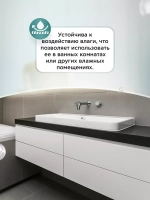 Акриловая краска для мебели и дерева белая 1 литр