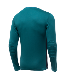 Футболка вратарская CAMP GK Padded LS, зеленый/черный/белый