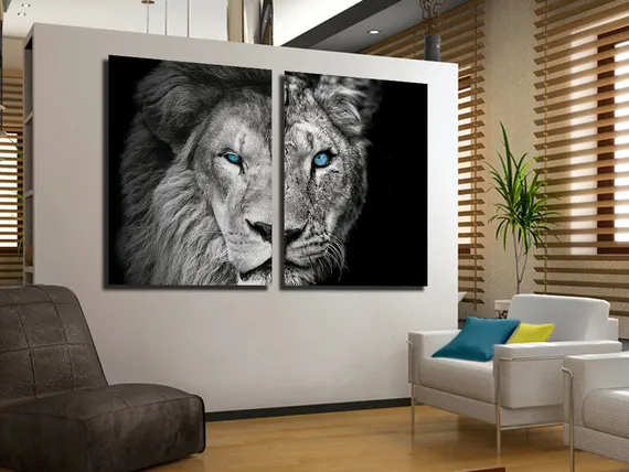 Модульная картина "Прайд"