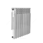 Радиатор алюминиевый Delta Plus 500 9 секций Qну=1206 Вт RAL 9016 (белый) Ogint