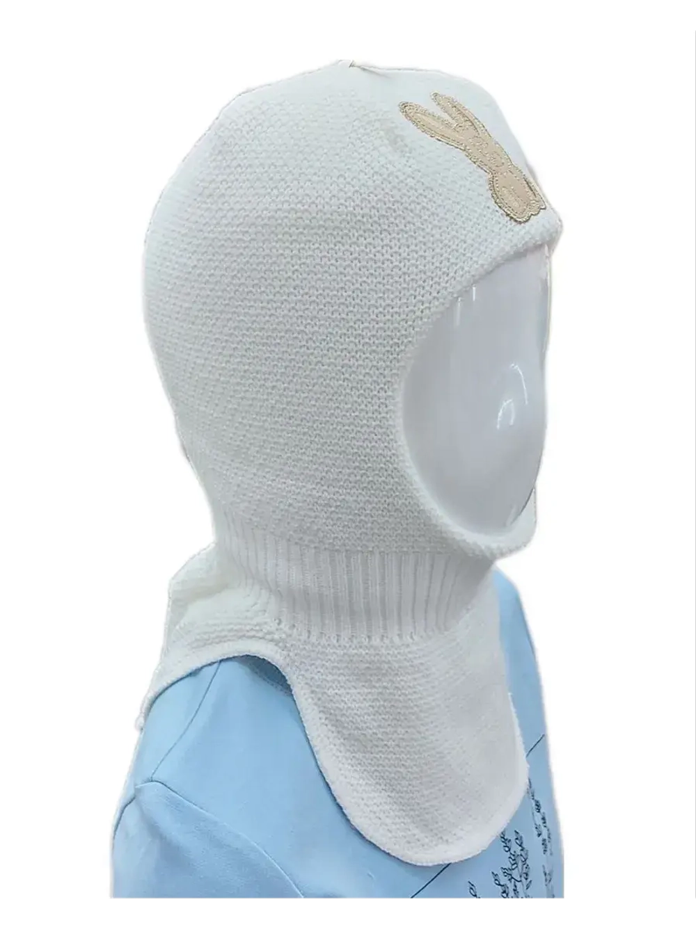 Шапка-шлем для девочки