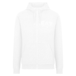 Мужская теннисная кофта EA7 Man Jersey Sweatshirt - white