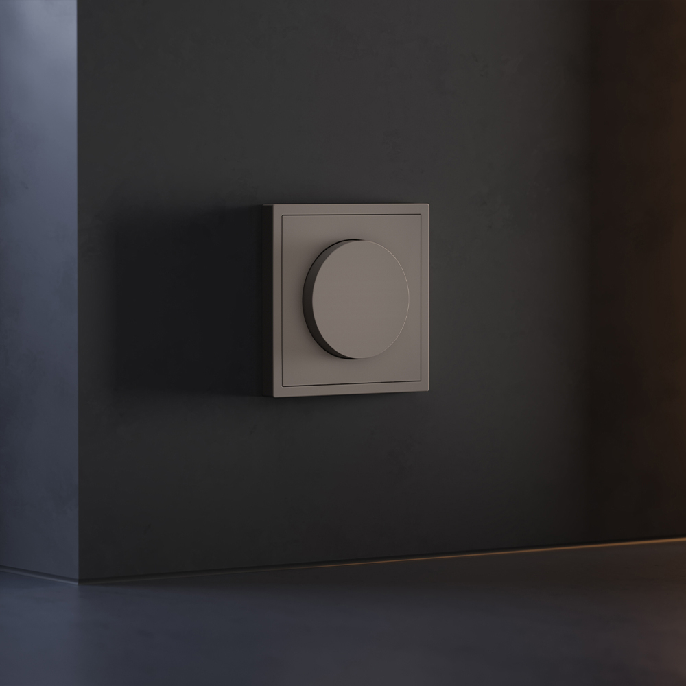 Накладка для светорегулятора поворотно-нажимного, S70 (капучино)