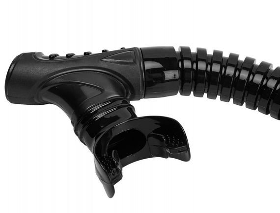 Трубка Seac Reverse Dry черный/черный