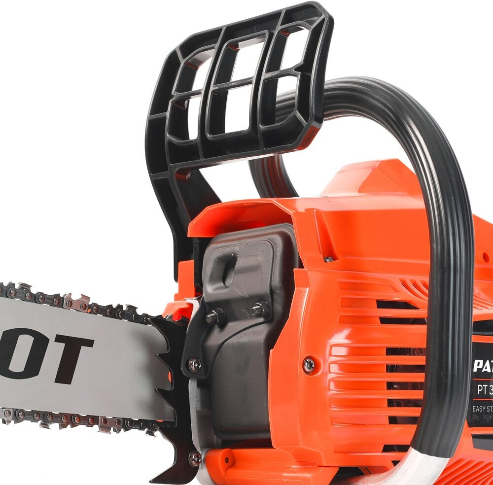 Бензопила PATRIOT "PT 3816", IMPERIAL 2л.с. антивибрация, плавный пуск, шаг цепи 3/8 дюймов