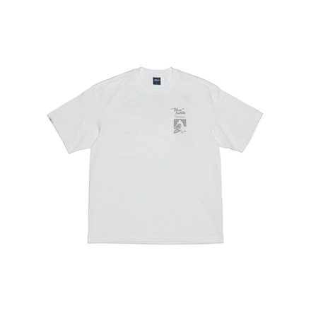 Футболка Nothomme Blue Retro Mountain Print Coolmax Pro T-Shirt "Original White"