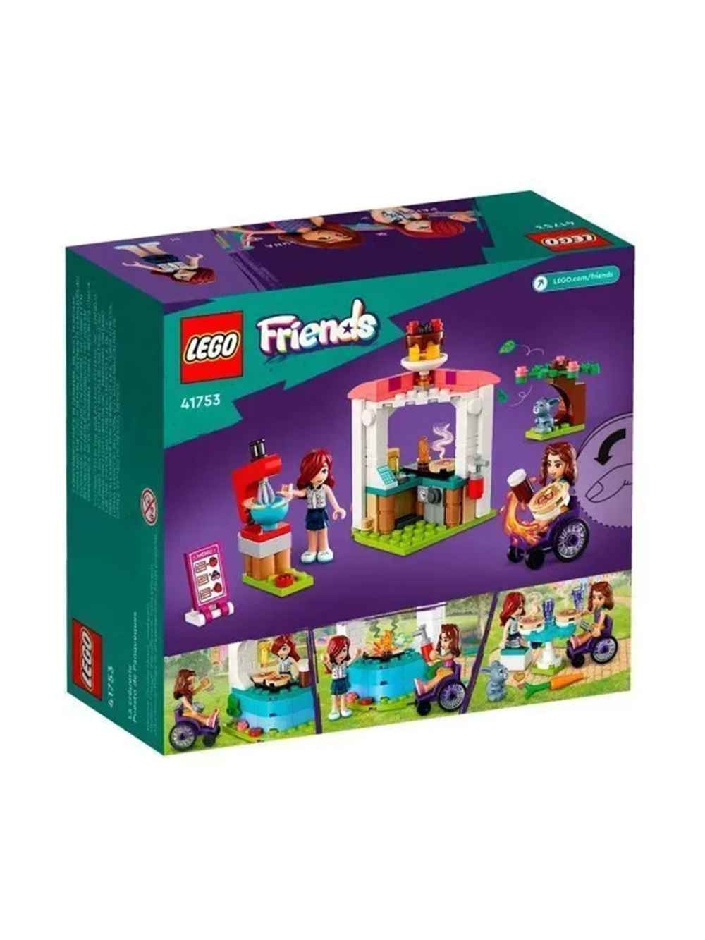 Конструктор LEGO Friends 41753 Магазин панкейков, 157 деталей