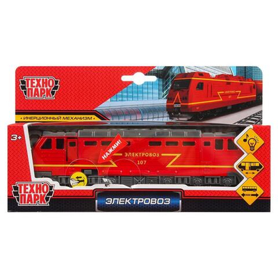 Модель ин. мет. "Локомотив" 19см, свет/звук, откр. дв., в коробка SB-16-91WB.19 (Технопарк)