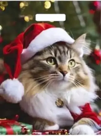 Пакет ПЭ с вырубной ручкой 31х40+6см (60) (Новогодний Мур) Тико НГ глянец Тико (х50/500)