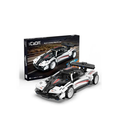 Конструктор CADA спортивный автомобиль Z-Wind, инерционный (377 деталей)