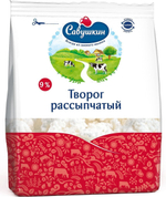 Савушкин Творог Рассыпчатый 9% 350гр