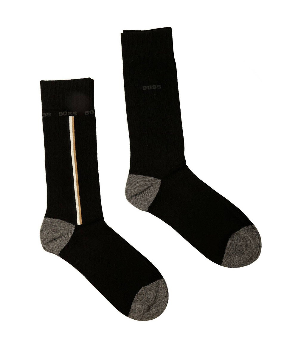 носки 2 пары iconic BOSS BLACK - черный(50478336)