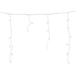 ULD-B1805-048-DTA MULTI IP20 Бахрома светодиодная с контроллером. 1.8 м. 48 светодиодов. Разноцветный свет. Провод прозрачный. TM Uniel.