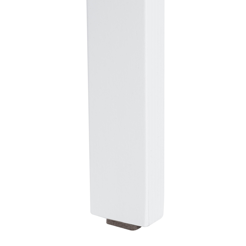 Стул CROSSMAN NEW, Многослойный березовый шпон, 41х40х100 см, white/велюр бежевый