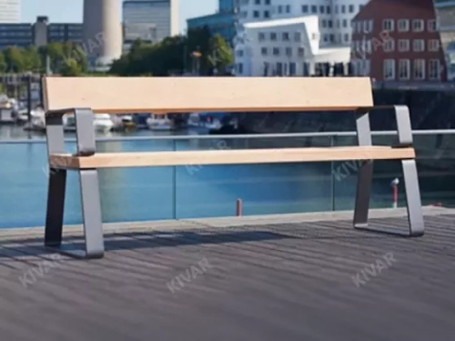 Скамейка «Лидия» со спинкой