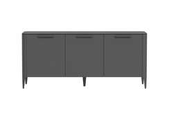 Тумба Type 3 двери ширина 160 см (темно-серый)