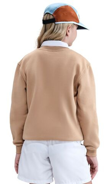 Кофта для мальчика теннисная Nike Kids Sportswear Club Fleece - hemp/white