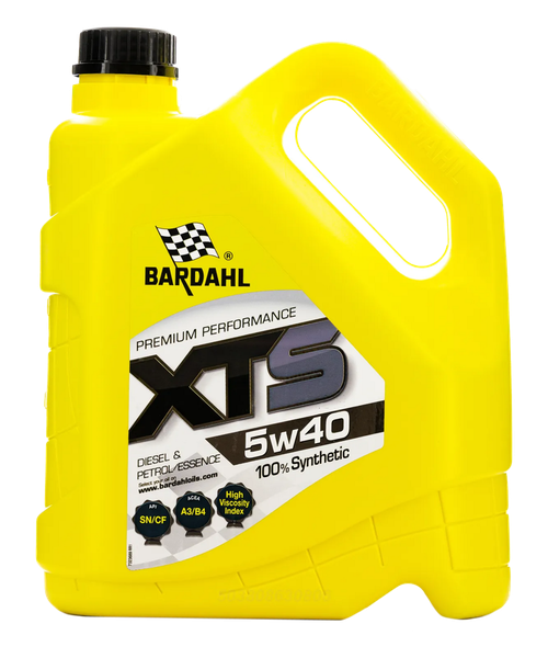 Моторное масло Bardahl XTS 5W-40, синтетическое, 4 л