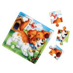 Головоломка-пазл в рамке. Игры в дорогу "Щенок" П316 4930535 (Лесная мастерская)