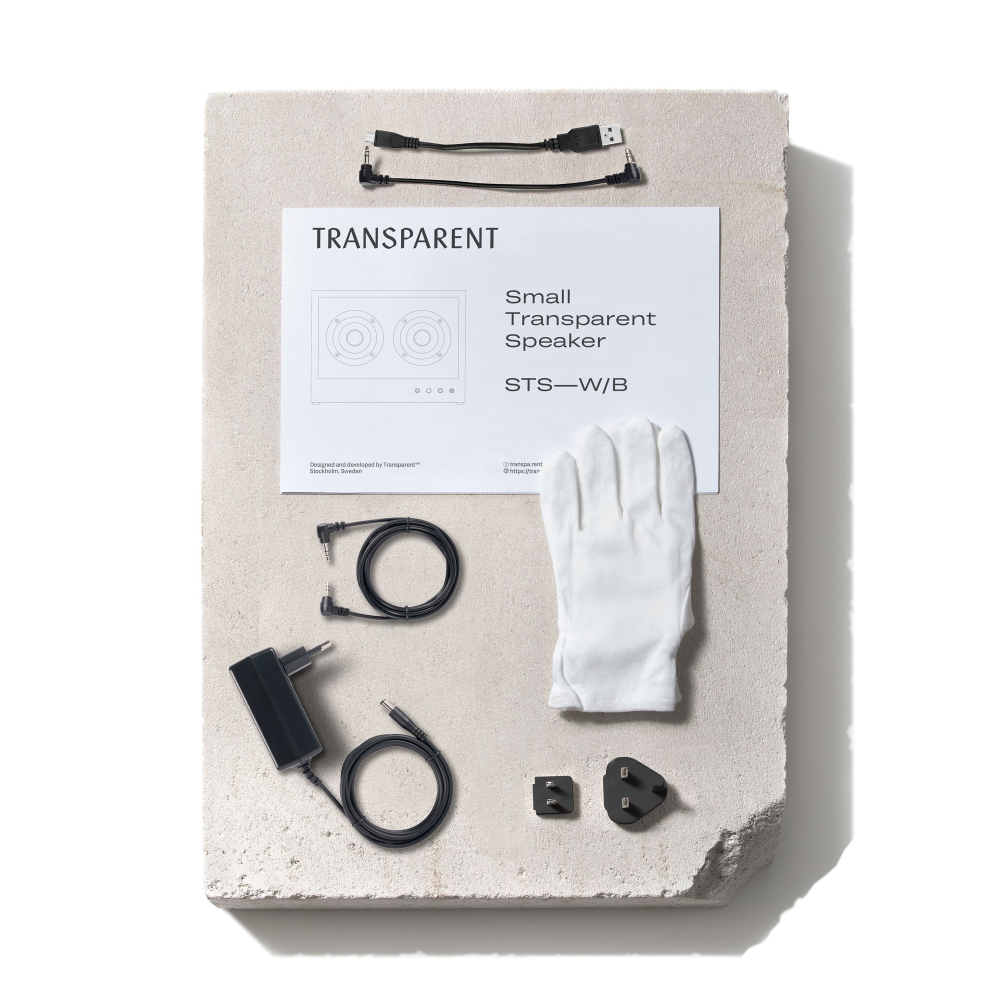 Акустическая система Small Transparent Speaker, чёрный