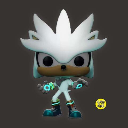 Фигурка Funko POP! Games Sonic the Hedgehog 30th Silver (светится в темноте) (Exc)