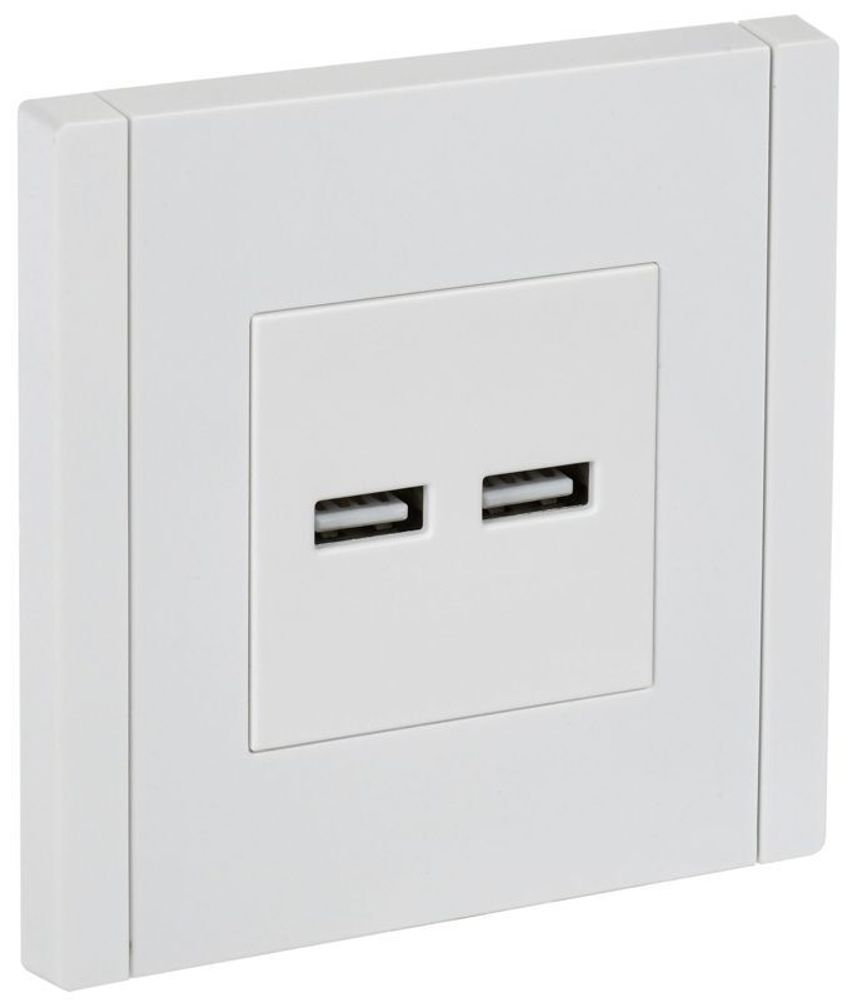 Розетка USB A+A 3.1А FORTE&PIANO FP249 бел. IEK FP-U21-D31-K01 Розетка USB A+A 3.1А FORTE&PIANO FP249 бел. IEK FP-U21-D31-K01