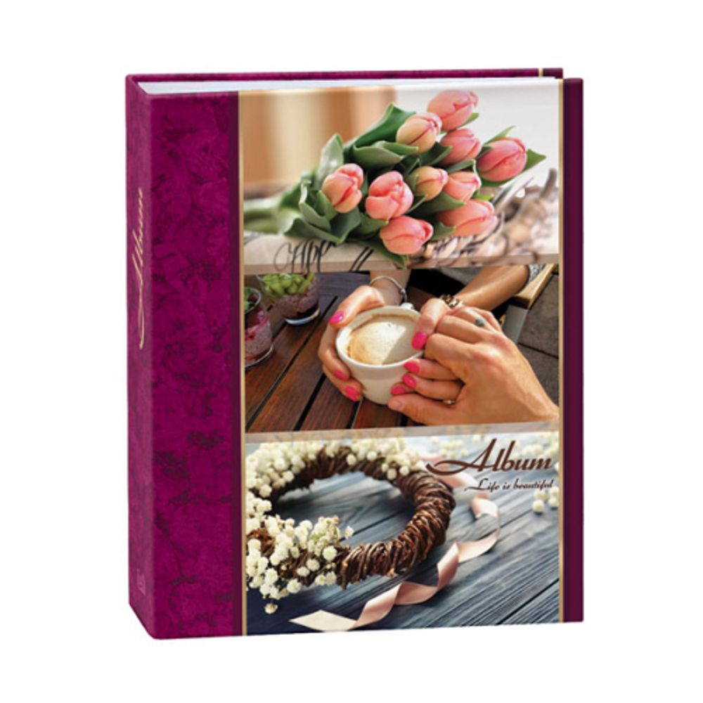 Фотоальбом Image Art IA-200PP серия 323 цветы термосварка 200 фотографий размер 10х15