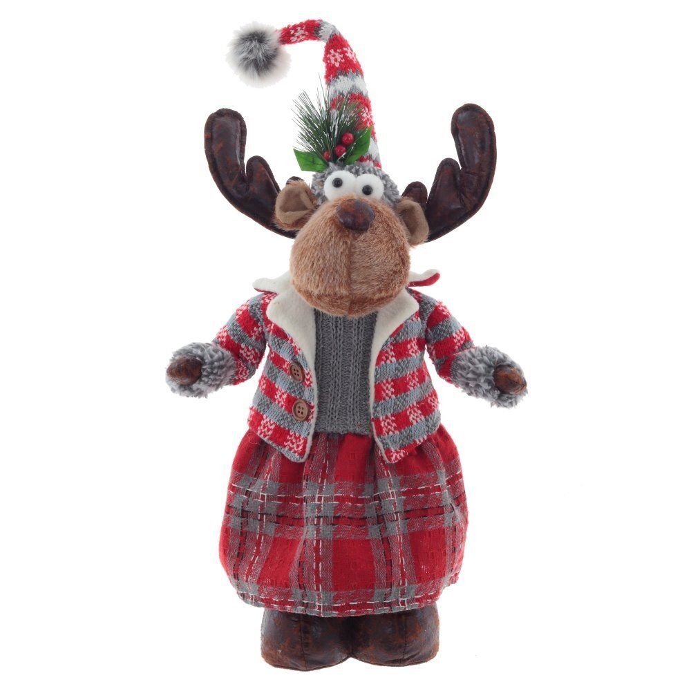 GAEM Игрушка набивная "Олень", L24 W16 H78/45 см, 2в.