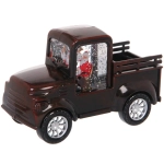 Сувенир с подсветкой «Сказочная машина» 15,5*7*9,5 см, Красный (работает от батареек LR44*3)