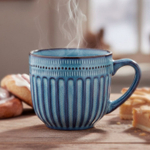 Кружка керамическая Hårdvete, 9,5*8,4 см, синий, 250 мл