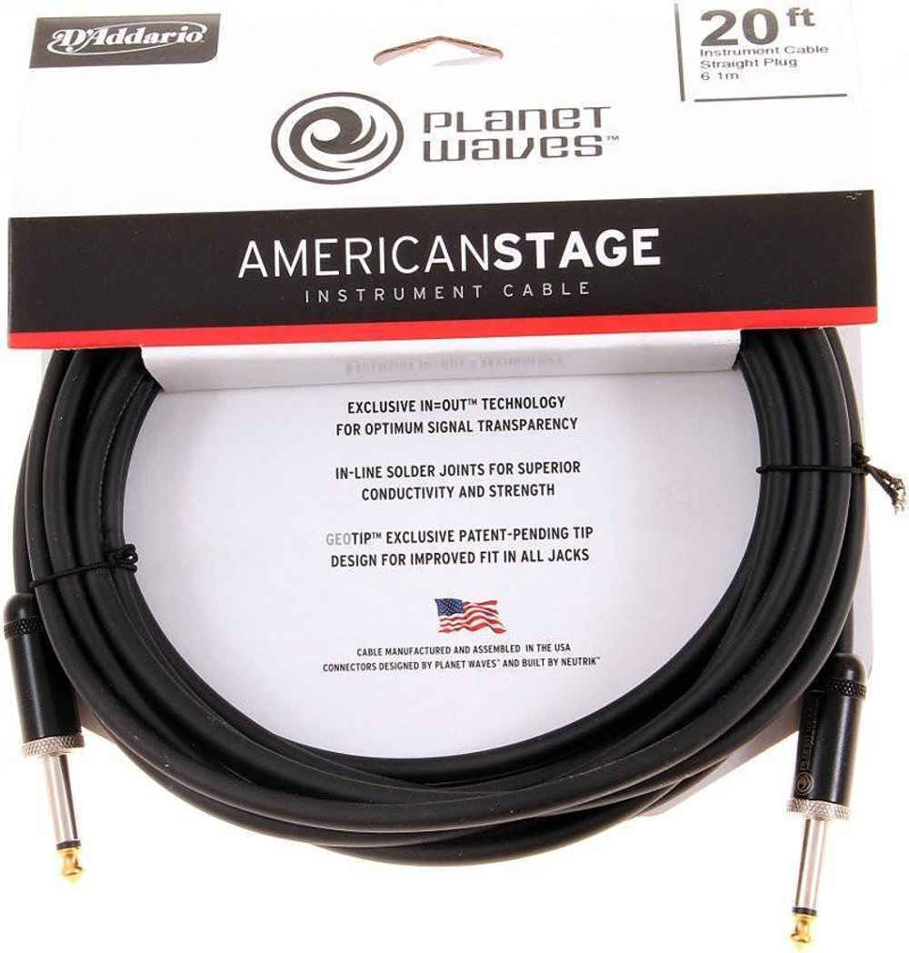 ГИТАРНЫЙ КАБЕЛЬ PLANET WAVES PW-AMSG-20