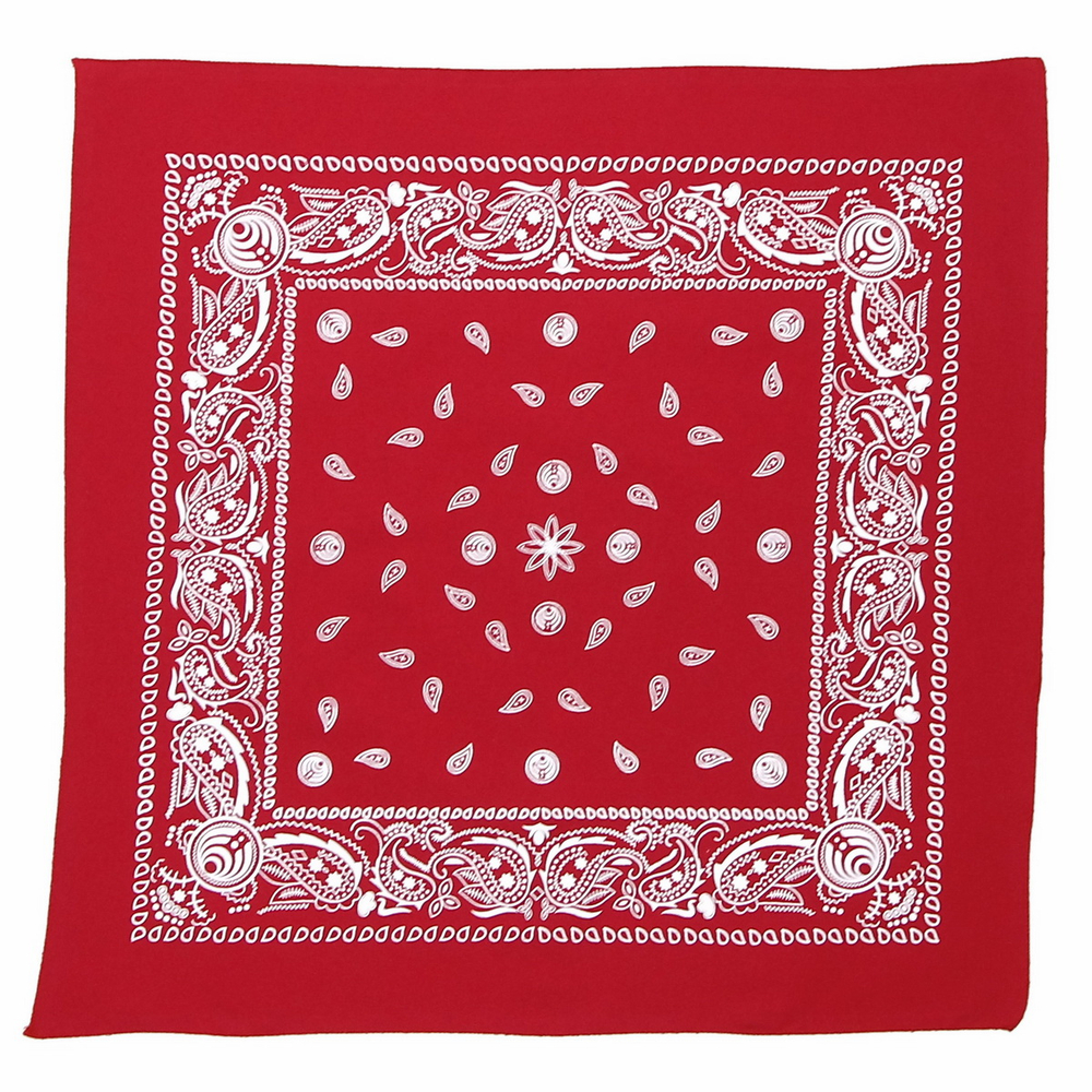 Бандана классическая красная (160)
