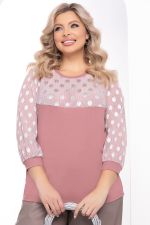 Блуза "Кэндис" (пыльная роза) Б8193 LT Collection