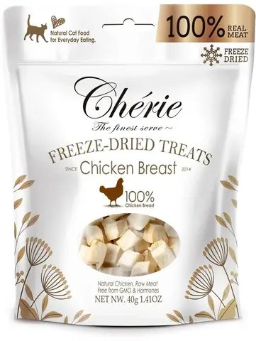 Pettric лакомство для кошек сублимированная Куриная грудка, 40 гр