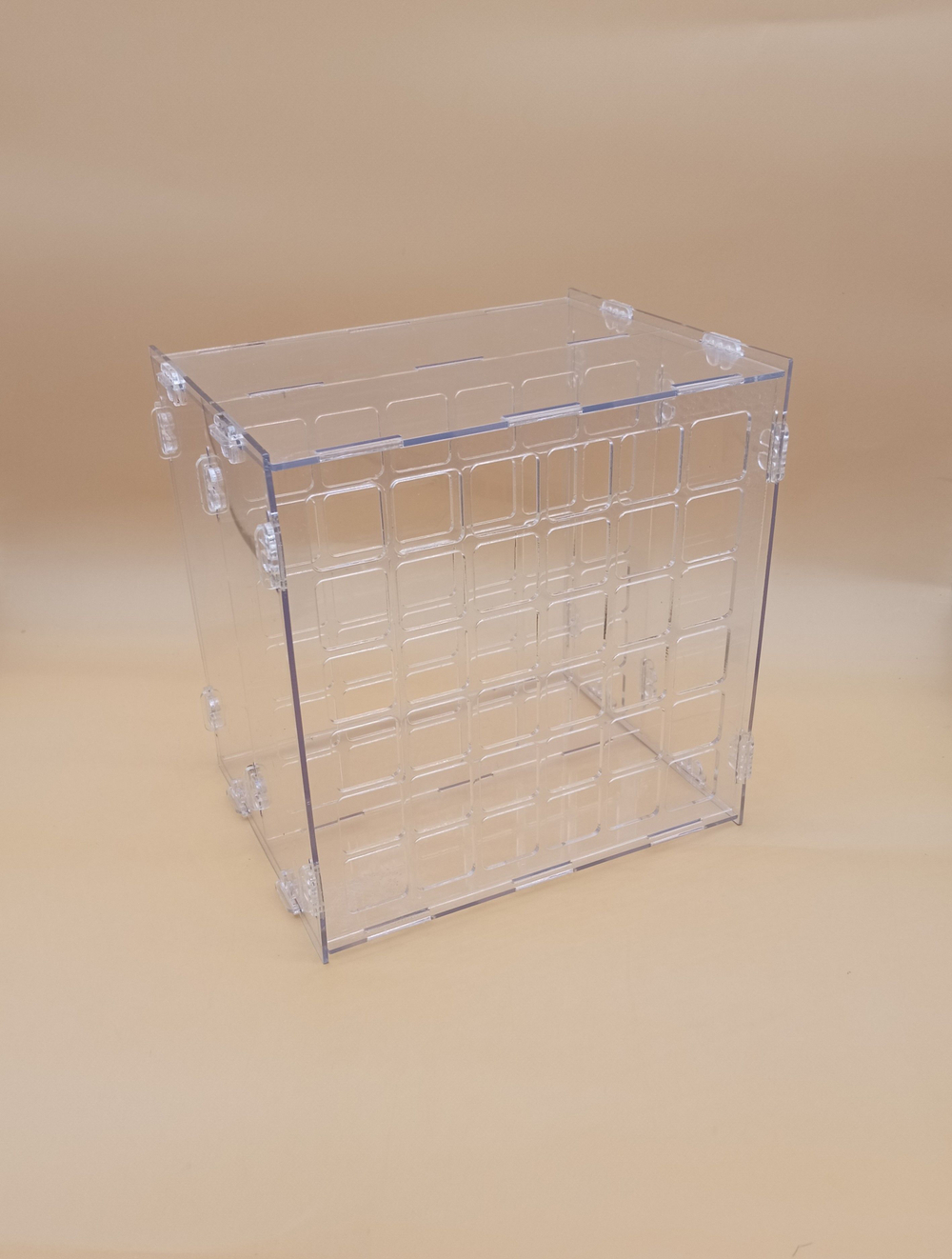 Подставка - органайзер для маркеров для скетчинга и рисования / Лаборатория Радуги, для 48 маркеров, прозрачный, из акрила