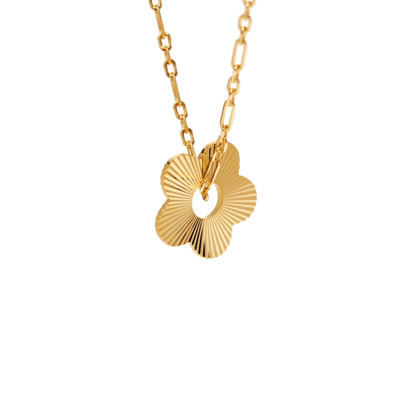 Колье Цветение – Золото