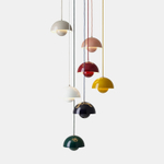 Pendant design lamp  Flowerpot by Verpan Panton (Green)