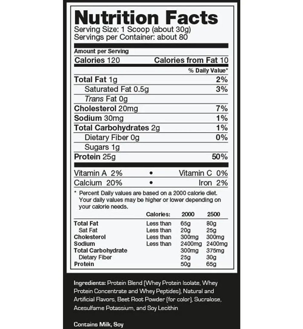 Ultimate Nutrition Prostar 100% Whey Protein 2 lb 908 g, Сывороточный протеин, Концентрат