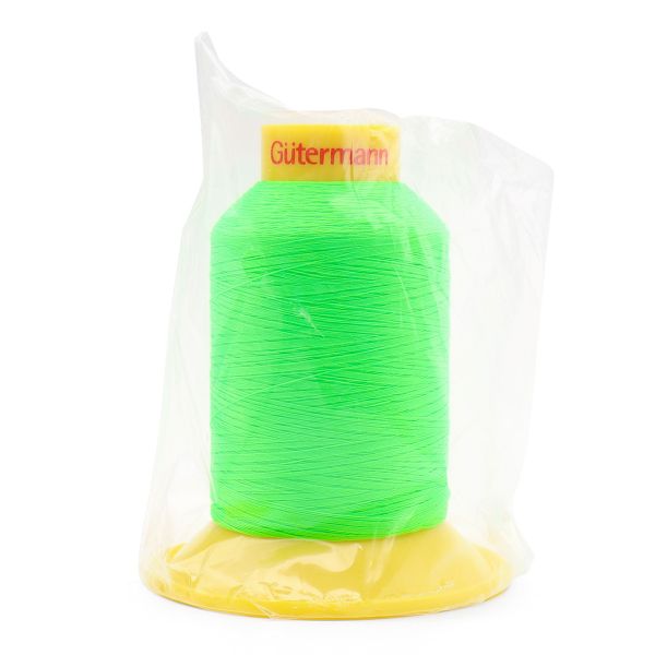 Нитка эластичная Gutermann Maraflex 120 (1500 метров), 1 кат. | 3853 неоновый салатовый