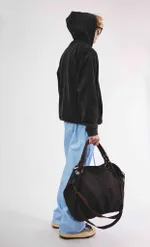 Худи БИЧ Классическое Zip черное