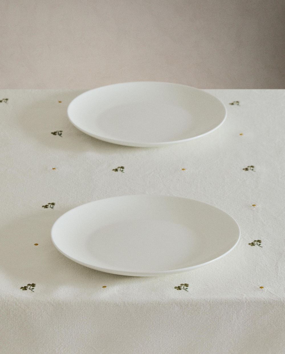 Zara Home скатерть из хлопка, вышивка, 250 150 см