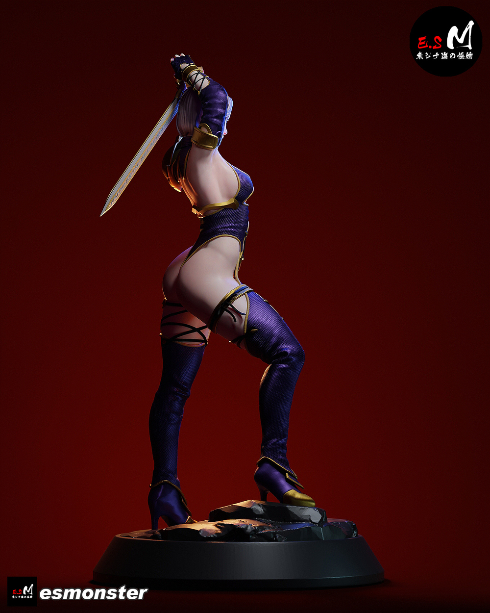 Фигурка Изабелла Валентайн иви Ivy Valentine soulcalibur nsfw
