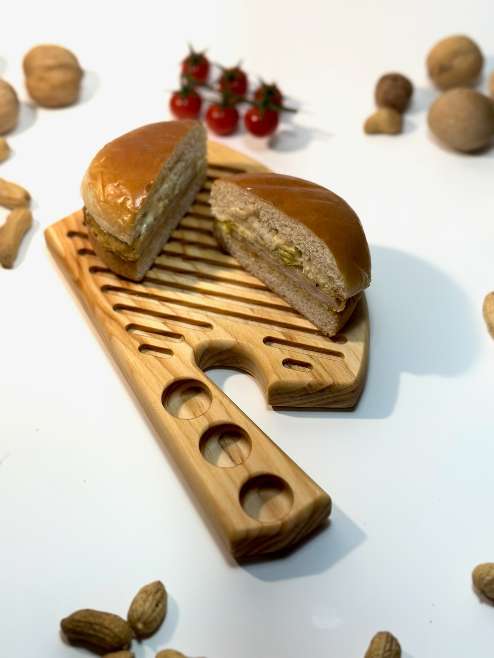 Сервировочная доска "Топор" (сеточка).