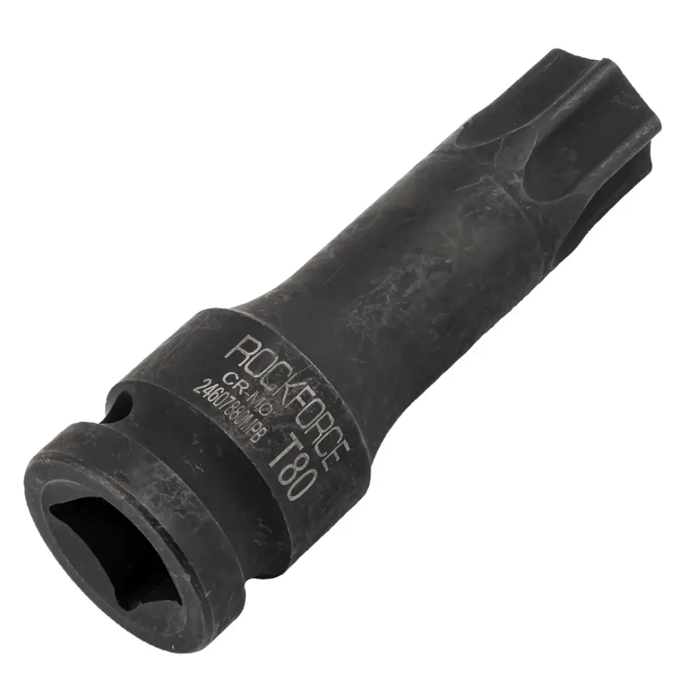 Головка-бита TORX ударная T80,1/2'' RockForce RF-24607880MPB