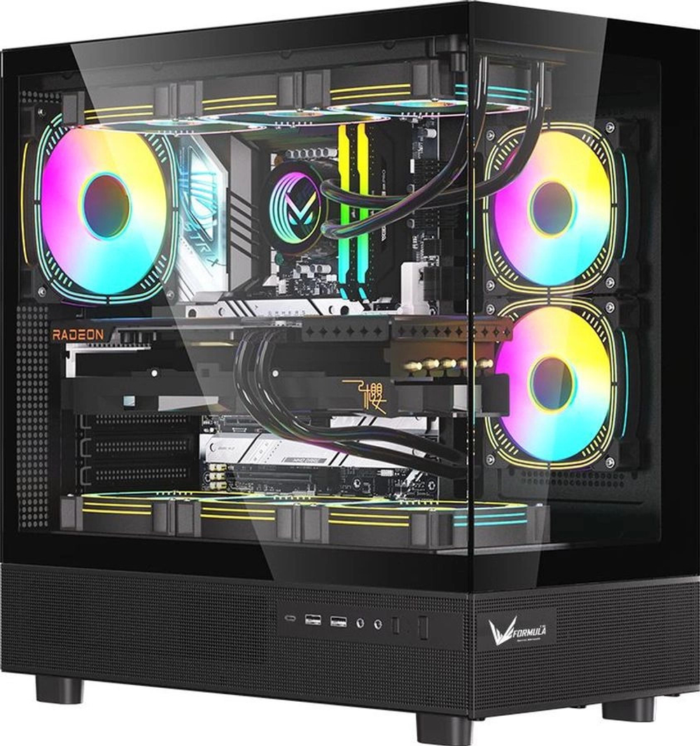 Корпус ATX Formula V CRYSTAL Z8 B