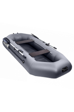 Барс-260 НАДУВНОЕ ДНО графит (лодка ПВХ)