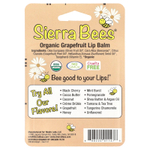 Sierra Bees, органические бальзамы для губ, грейпфрут, 4 шт. по 4,25 г (0,15 унции)