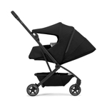 Детская прогулочная коляска Joolz Aer 2 с бампером и реверсивным блоком Space Black